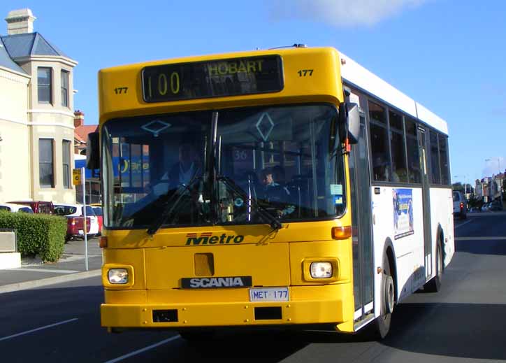 Metro Tasmania Scania N113CRB Ansair Tasmania 177